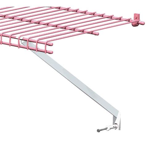 closetmaid wire shelving support brackets